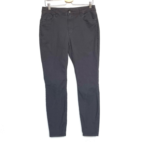Toad & Co Women's 10 Earthworks 5 Pocket Skinny Pants Green Mid Rise Stretch - Picture 1 of 13